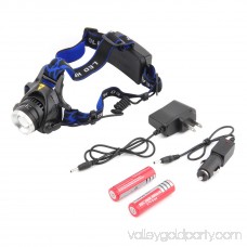 New 2000LM CREE XM-L T6 LED HEADLIGHT HEAD LIGHT LAMP ZOOMABLE 2 BATTERIES+2 RS 569932993